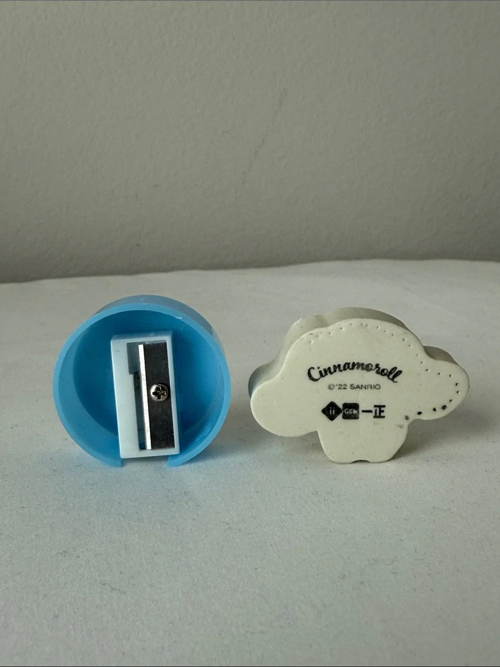 Sanrio Cinnamoroll Pencil Sharpener and Eraser Set